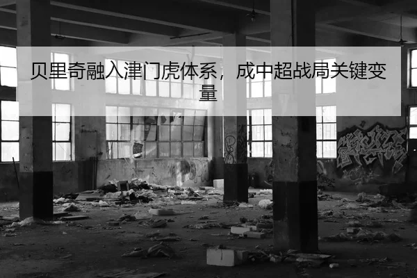 贝里奇融入津门虎体系，成中超战局关键变量